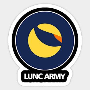 Lunc Army Coin Sticker